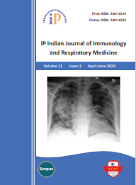 IP Indian Journal of Immunology and Respiratory Medicine