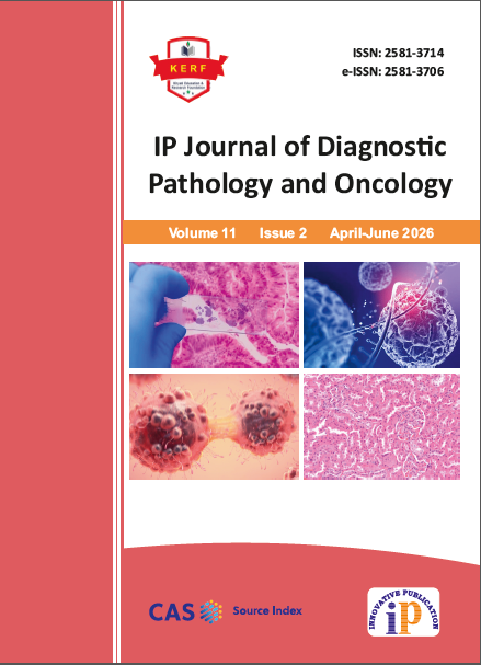 IP Journal of Diagnostic Pathology and Oncology