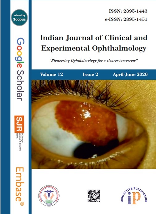 Indian Journal of Clinical and Experimental Ophthalmology