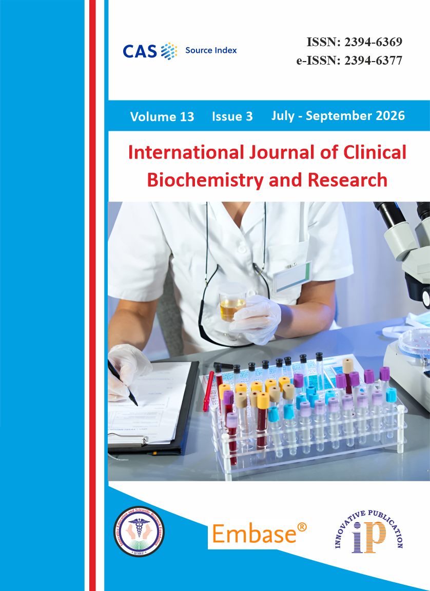 International Journal of Clinical Biochemistry and Research