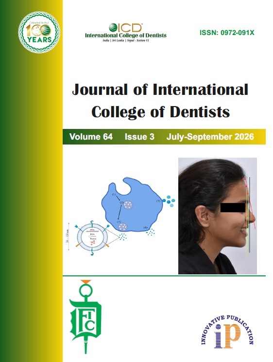 Journal of International College of Dentists