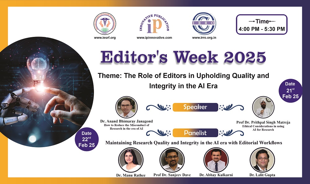 Editor's Week 2025 Banner